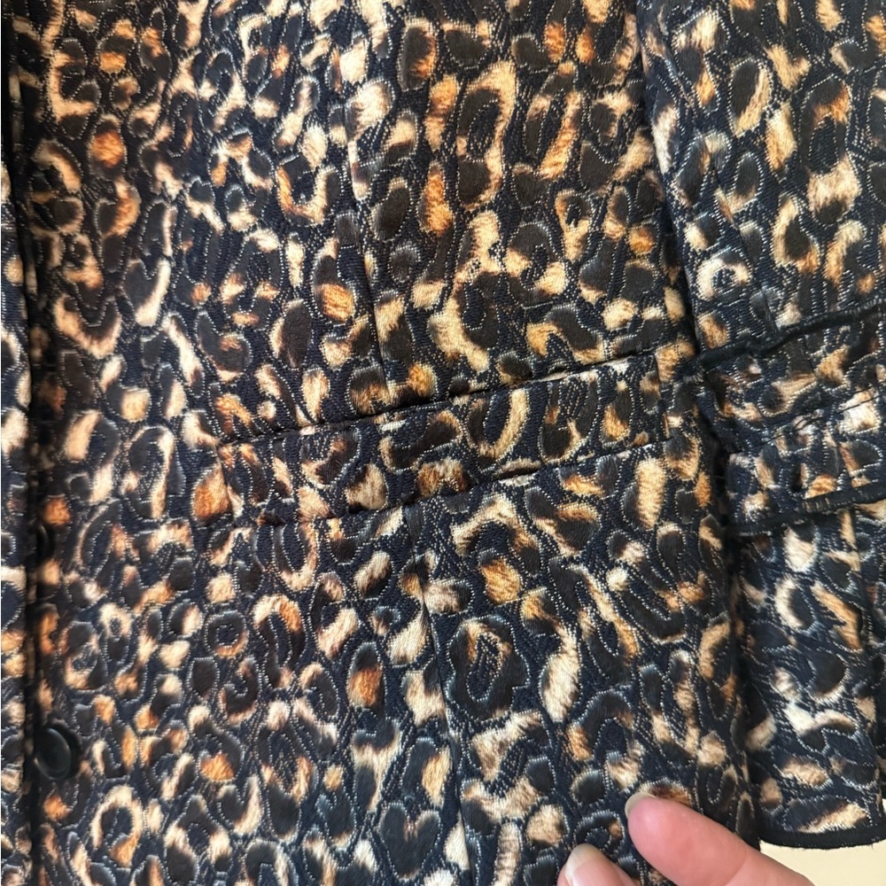 W by Worth Leopard Print Jacket - Picture 4 of 6
